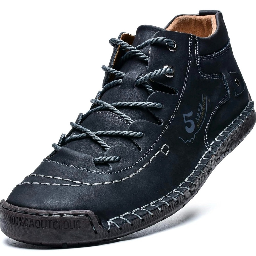 Alcubieree "5" Mens 13 US Ankle Chukka Boots Leather Hiking Sport Athleisure
